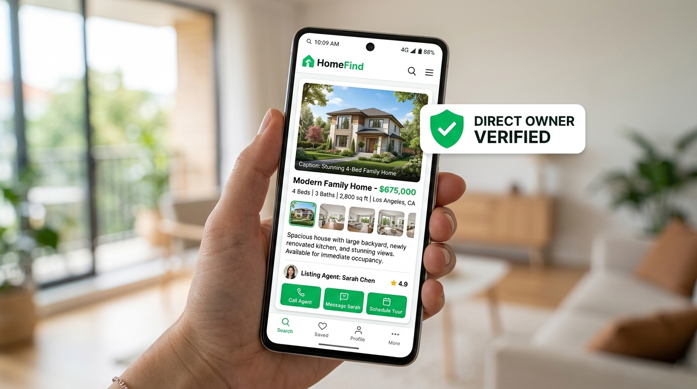 Badge verifikasi Direct Owner sebagai tanda listing langsung dari pemilik utama di RekanProperti